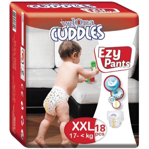 Velona Cuddles Ezy Pants Size XXL 18 Pcs Pack