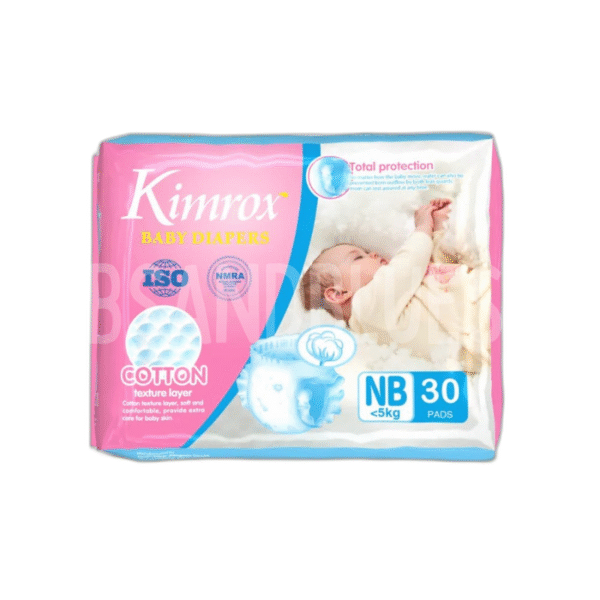 Kimrox Newborn Baby Diapers 30pcs