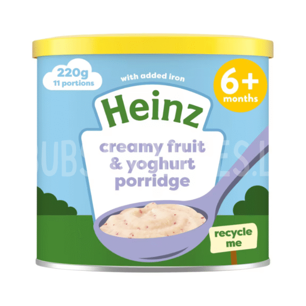 Heinz Creamy Fruit & Yogurt Porridge 6M+ 220g