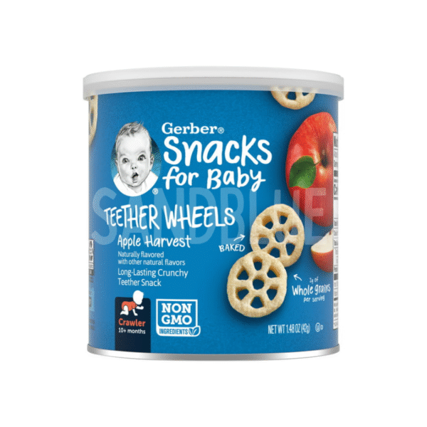 Gerber Teether Wheels, Apple Harvest, 42G 10m+