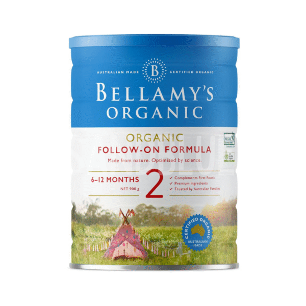 Bellamy's Organic Follow-on Formula Stage 2 From 6 - 12 Months 900g