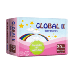 Global II Baby Diapers 30pcs Medium (5kg -9kg)