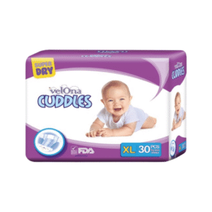 Velona Cuddles Baby Diapers Size XL 30 Pcs Pack