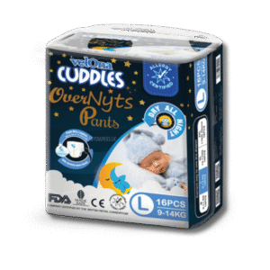 Velona Cuddles Large Overnyt Pants 16pack (9-14kg)